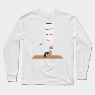 Yoga and coffee Long Sleeve T-Shirt